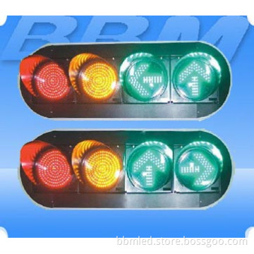 300mm LED Traffic Signal Consists of Two Ball Lights and Two Arrow Lights (JD300-3-45A)
